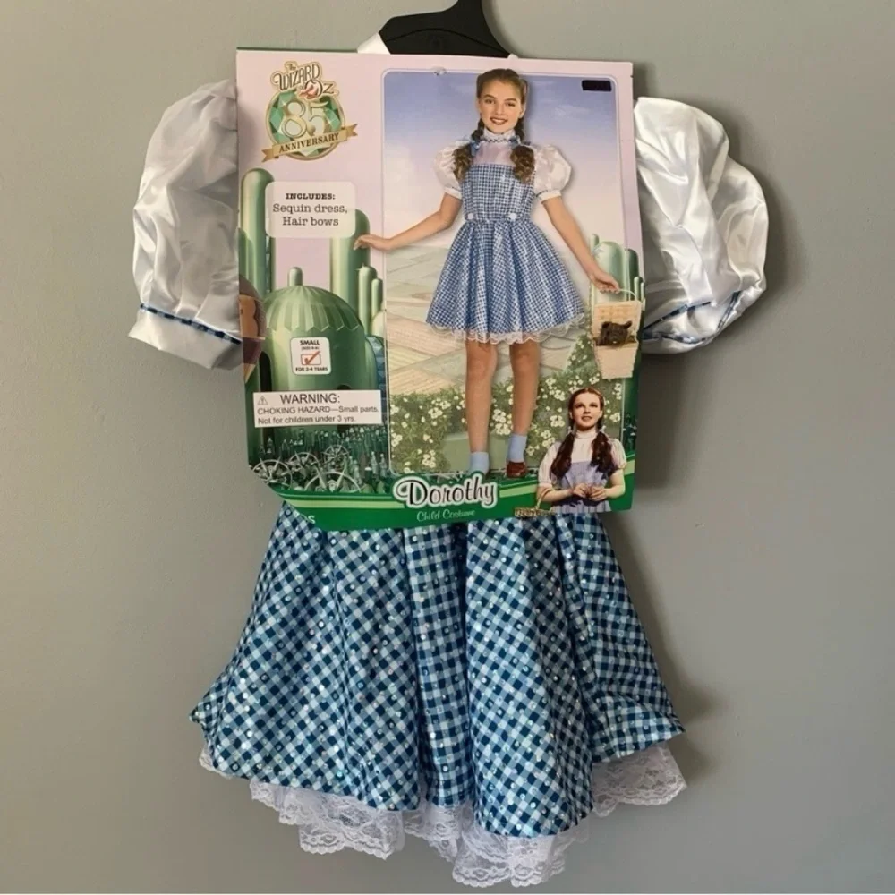 NWT. RUBIES The Wizard of Oz Dorothy Costume